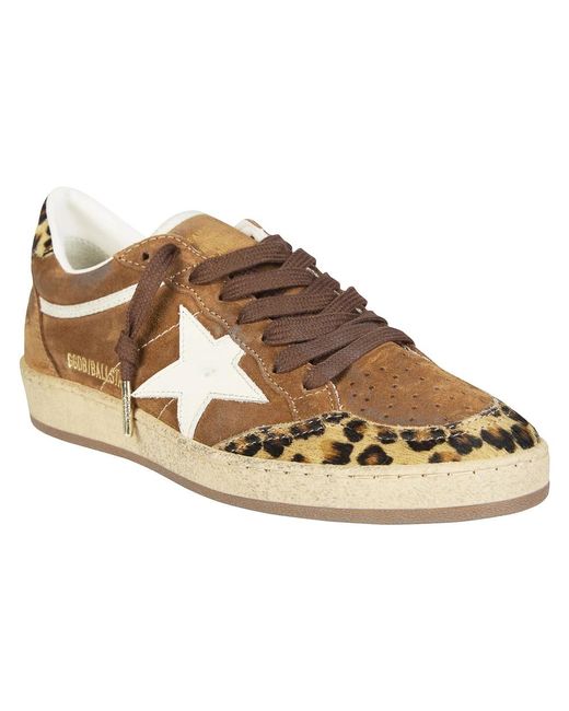 Golden Goose Deluxe Brand Brown Sneakers