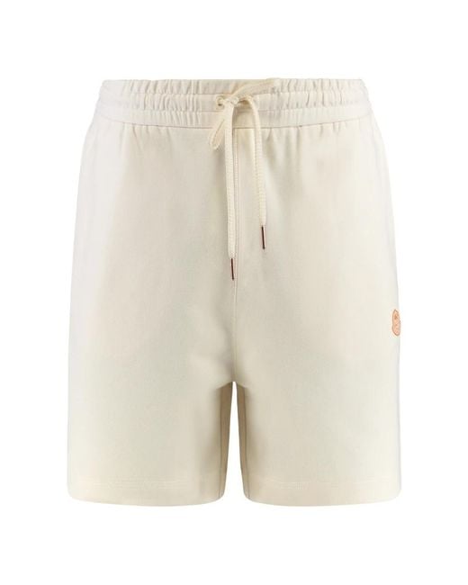 Moncler Natural Casual Shorts for men
