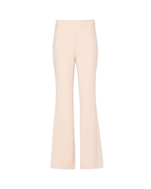 Twinset Natural Hoch taillierte weite hose