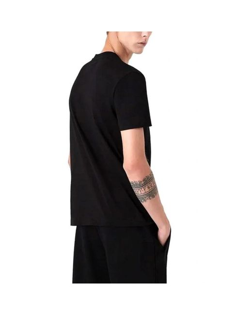 Emporio Armani Black T-Shirts for men