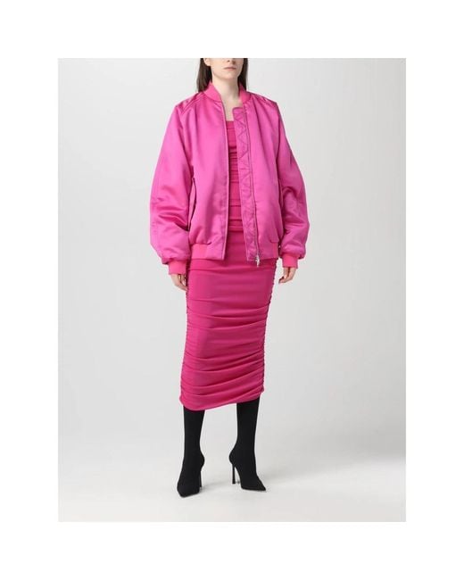 ANDAMANE Pink Midi Dresses