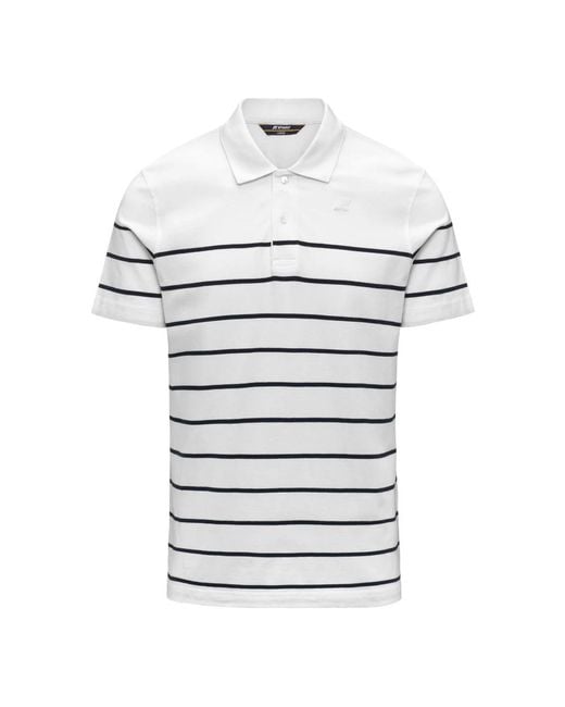 K-Way White Polo Shirts for men