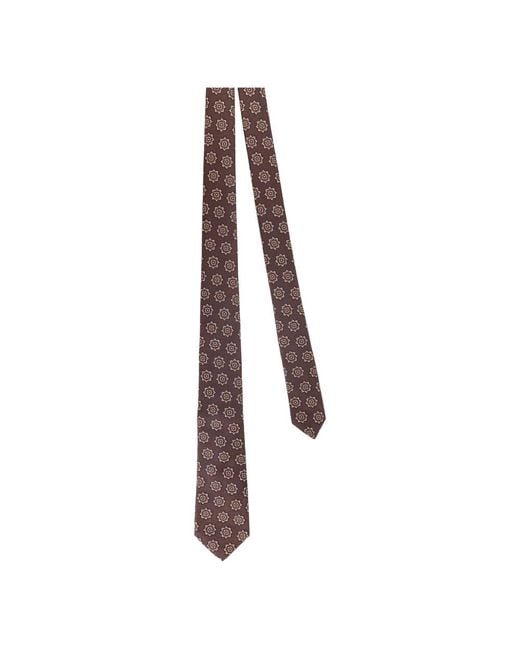 Ties Kiton de hombre de color Brown