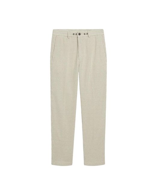 Cinque Straight Trousers in het Natural