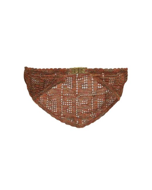 Gcds Brown Sleeveless Tops