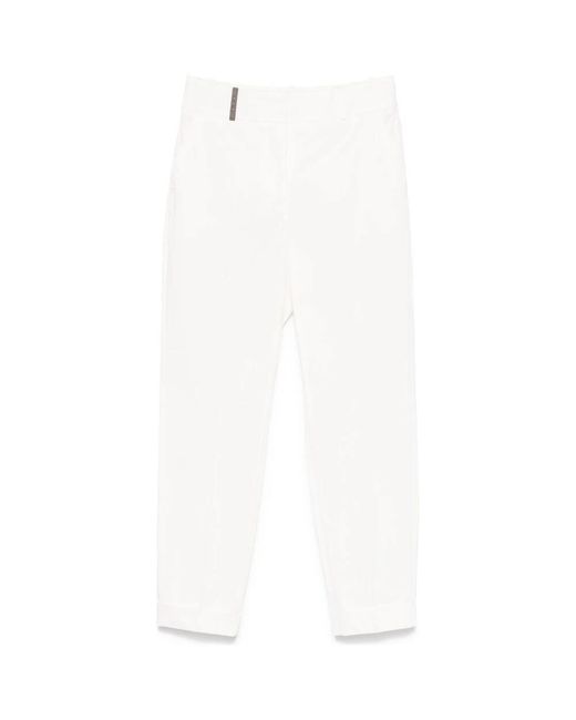 Peserico White Pants