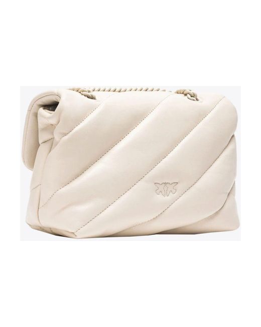 Pinko Natural Farbblock liebes tasche puff