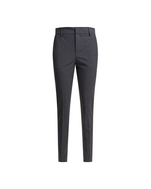 Brunello Cucinelli Gray Luxuriöse Graue Wollmischungshose