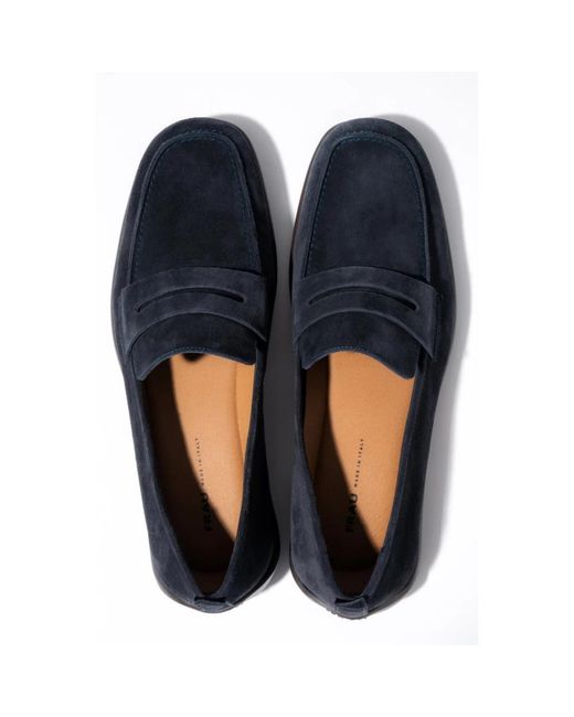 Frau Blue Loafers for men