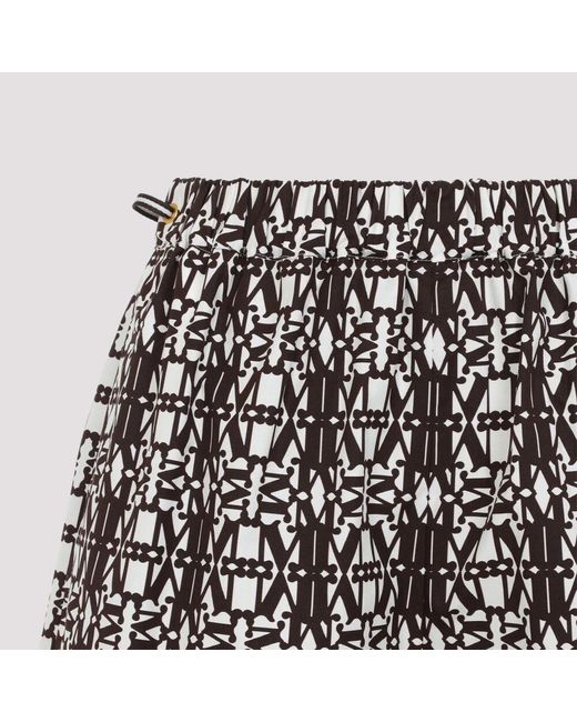 Max Mara Black Short Skirts