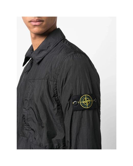 Jackets > light jackets Stone Island pour homme en coloris Black