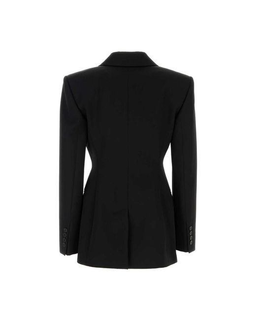 Givenchy Double-Breasted Tailored Blazer in het Black