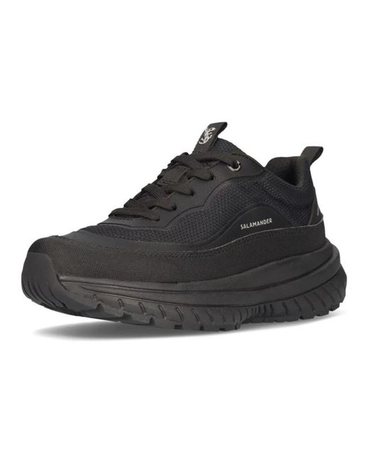 Salamander Black Sneakers