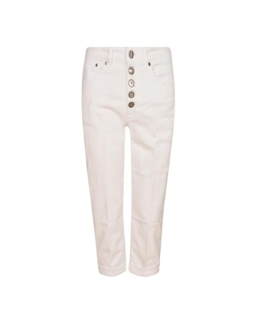Pantaloni eleganti di Dondup in White