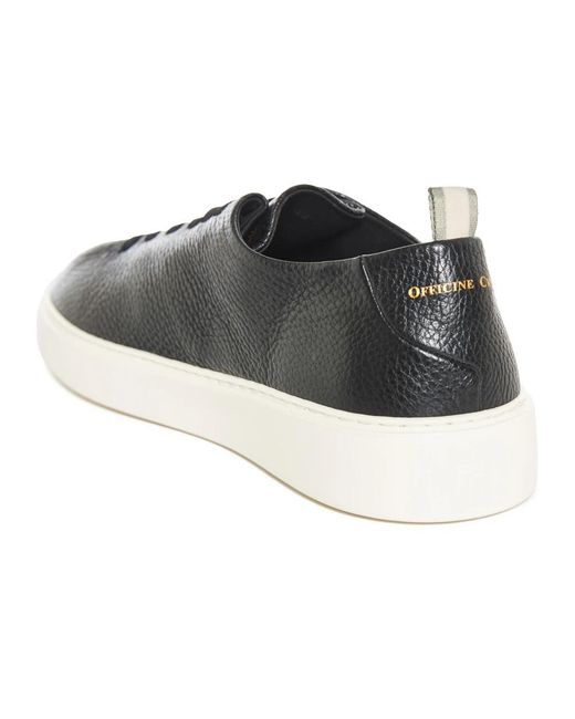 Officine Creative Black Sneakers for men