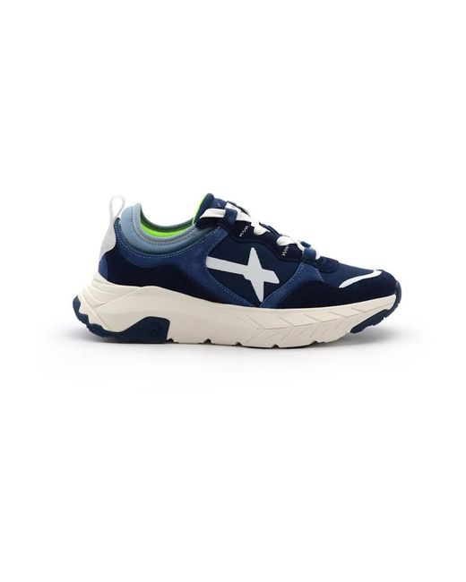 W6yz Blue Sneakers for men