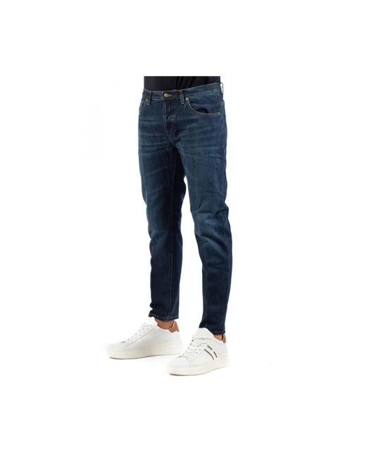 Dondup Blue Slim Fit Jeans for men
