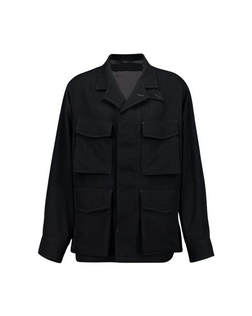 Light Jackets Lemaire de hombre de color Black