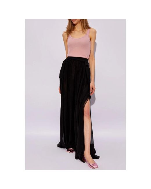 Max Mara Black Maxi Skirts