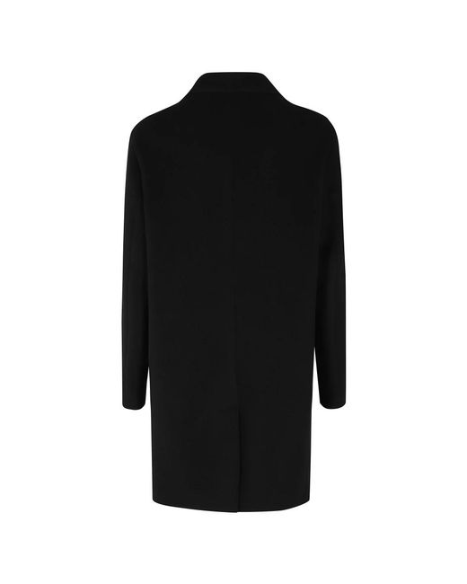 HUGO Cale Flaps Coat in het Black voor heren