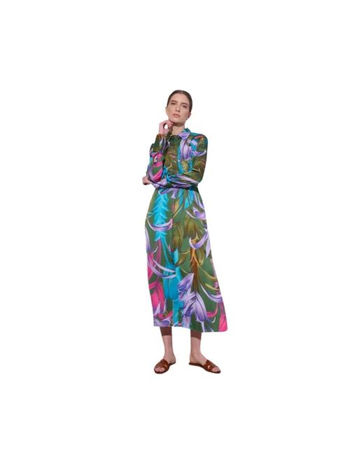 Kaos Kleedjes ,Veelkleurig Jumpsuit Pp 1Tz 059 Synthetische Stof in het Blue