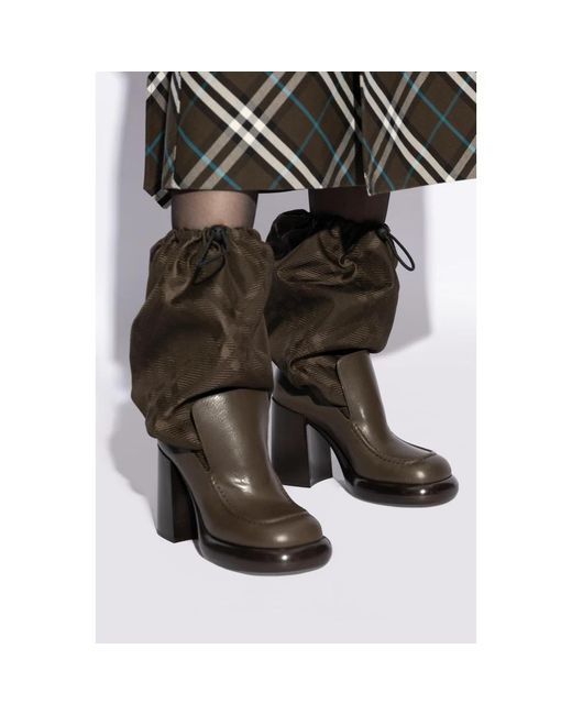 Burberry Black Heeled Boots