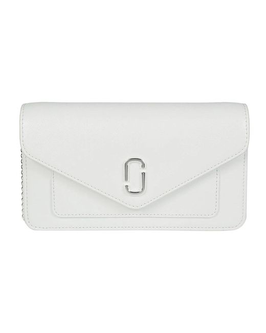 The longshot chain wallet di Marc Jacobs in White