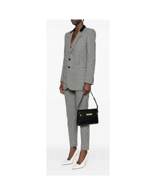 Saint Laurent Black Manhattan Small Shoulder Bag