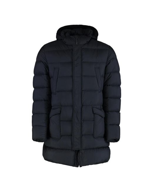 Herno Blue Down Jackets for men
