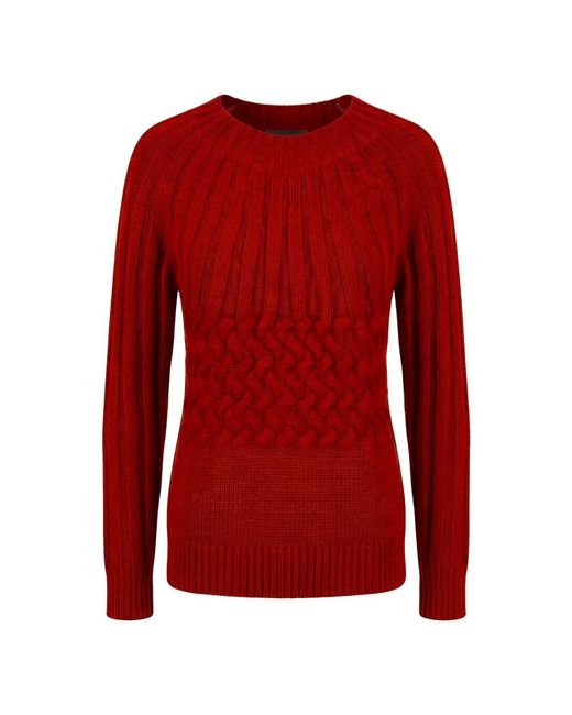 Moorer Red Round-Neck Knitwear