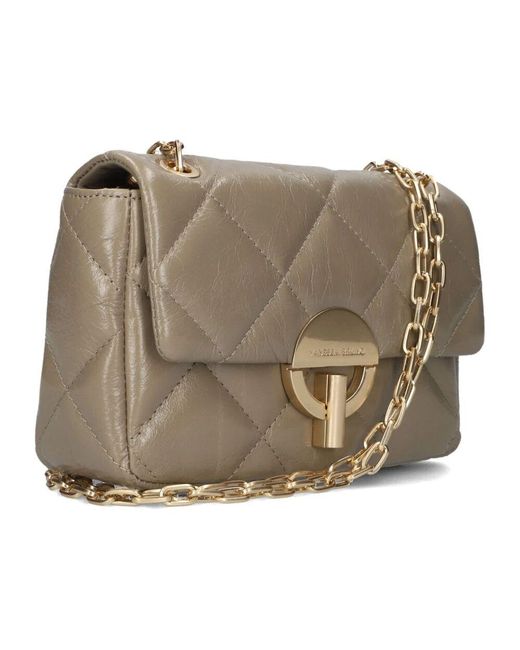 Vanessa Bruno Natural Moon Moyen Schultertasche Taupe