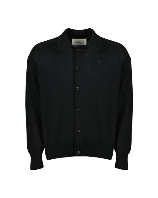 AMI Cardigans in het Black voor heren