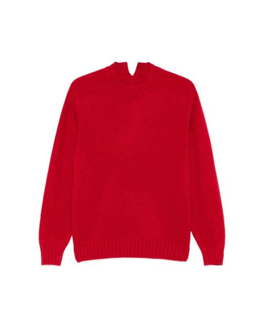 Carven Red Round-Neck Knitwear