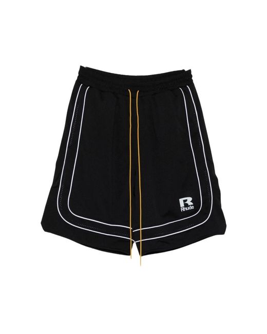 Training Shorts Rhude de hombre de color Black