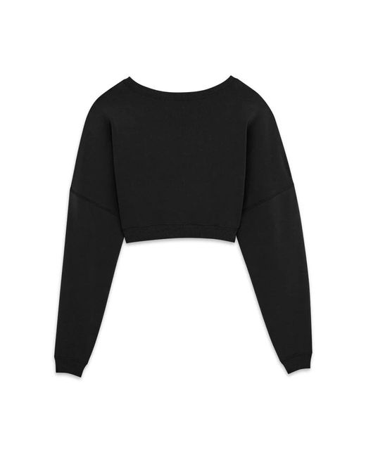 Saint Laurent Black Sweatshirts
