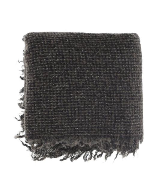 Faliero Sarti Black Winter Scarves for men