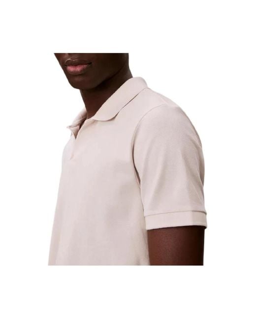 Calvin Klein Gray Polo Shirts for men