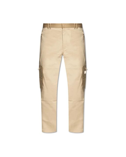 Straight Trousers di KENZO in Natural da Uomo