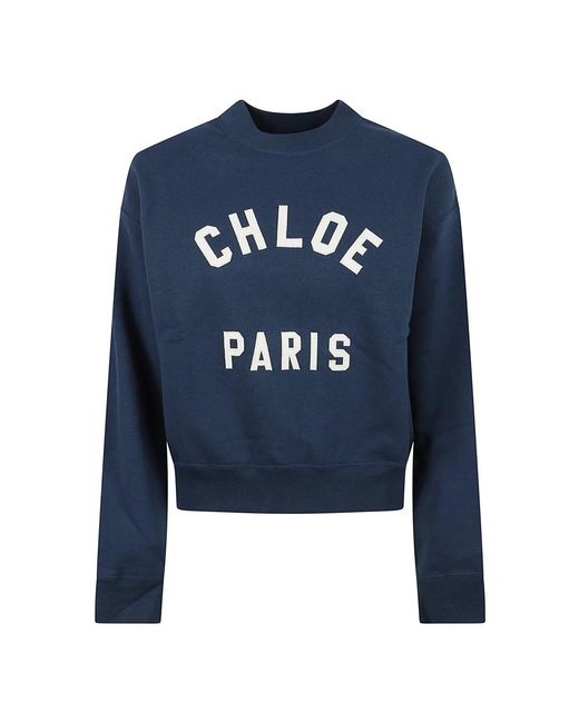 Chloé Blue Sweatshirts