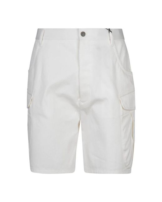 Giorgio Armani White Casual Shorts for men