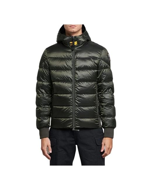 Parajumpers Black Down Jackets for men