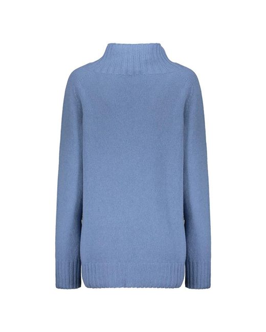 Moorer Blue Turtlenecks