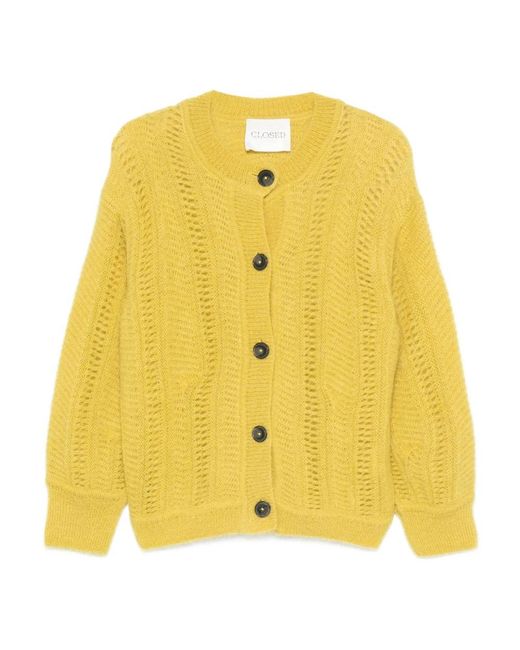 Cardigans Closed en coloris Yellow