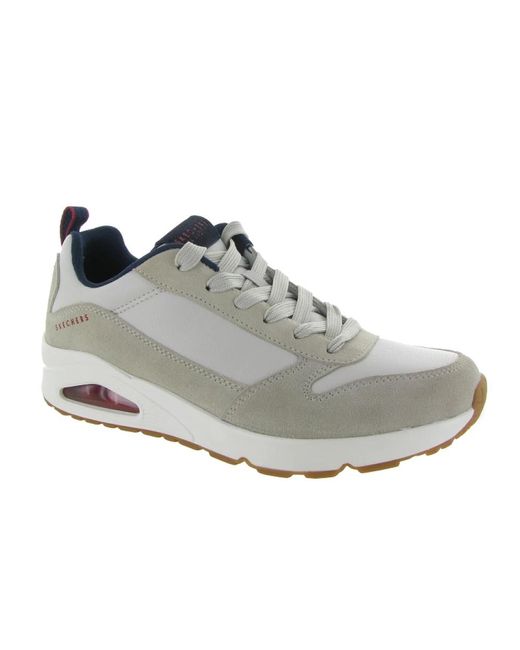 Skechers Athene Runner Schoenen in het Gray voor heren