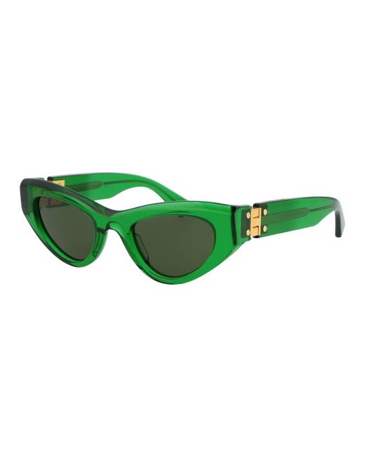 Bottega Veneta Green Stylische sonnenbrille bv1142s
