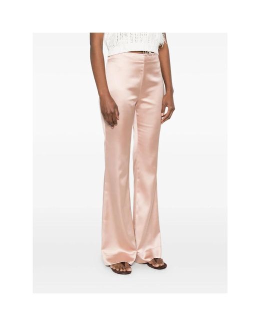 Pinko Pink Wide Trousers