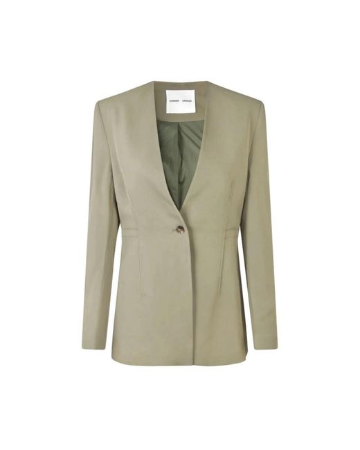 Samsøe & Samsøe Blazers in het Green