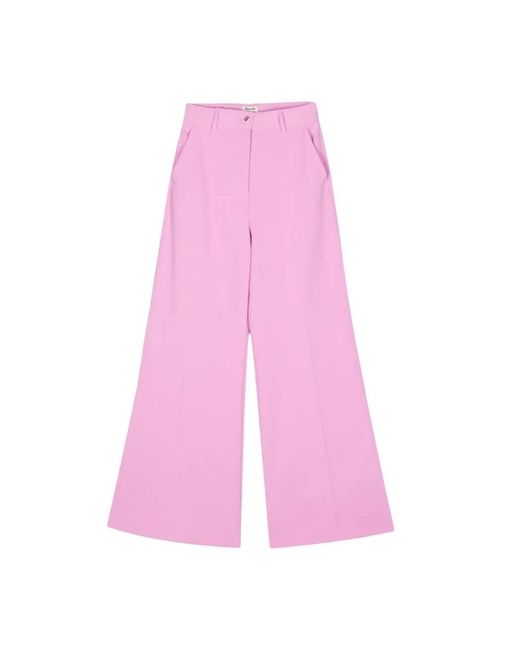 Blugirl Blumarine Pink Wide trousers