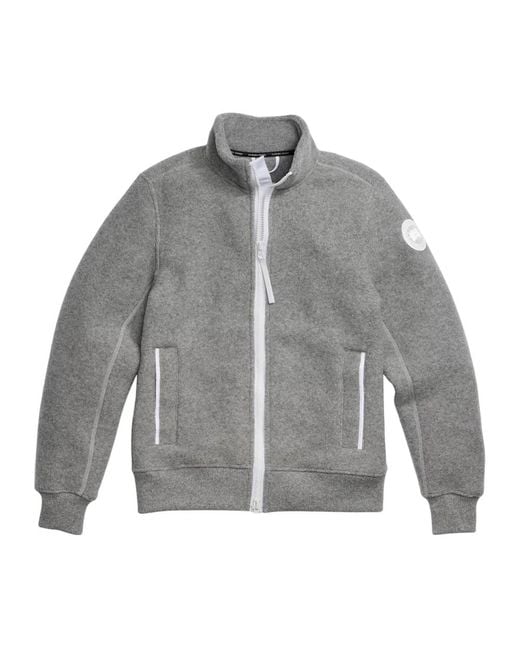 Canada Goose Gray Zip-Throughs for men