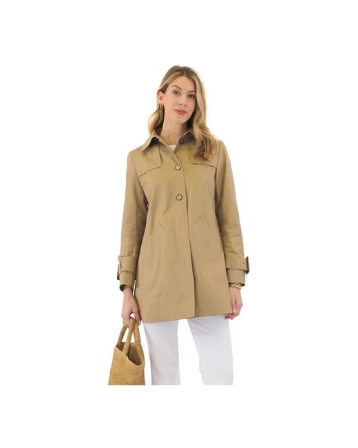 Trench donna di Herno in Natural